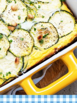 clafoutis de courgettes