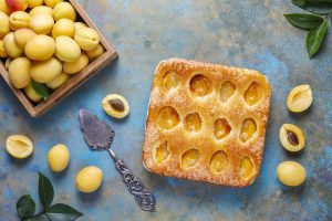 gâteau léger aux abricots